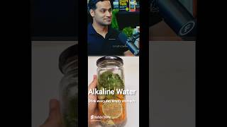 Alkaline water kaise banaye rajshamani podcast ythealth trending shortsfeed shorts [upl. by Derby]