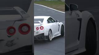 R35 GTR ILLEGAL DRIFT AT NÜRBURGRING gtr drift nürburgring [upl. by Nirmak67]