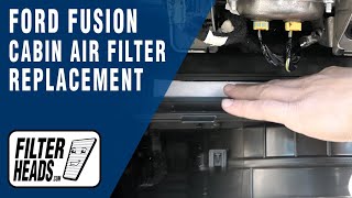 How to Replace Cabin Air Filter 2020 Ford Fusion  AQ1227 [upl. by Nosac160]