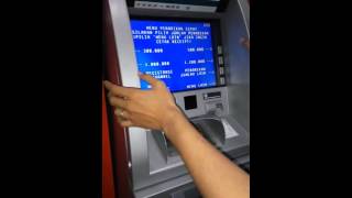 Cara Mengambil Uang di ATM BNI [upl. by Nnyl275]