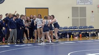 Nekoosa Girls Wrestling Holmen [upl. by Aelrac]