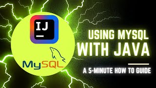 Using MySQL with Java using IntelliJ IDEA Community Edition [upl. by Dat]