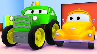 De Traktor  Tom de takelwagen in Autostad 🚗 Cartoon voor kinderen [upl. by Green12]