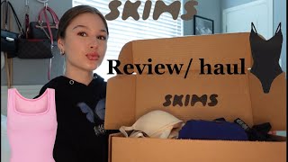 HONEST Skims review haul from my most recent order💕✨ [upl. by Tommie]