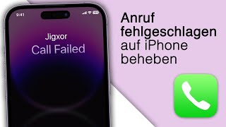 Anruf Fehlgeschlagen auf iPhone Anrufen geht nicht 8 Lösungen [upl. by Ahseeyt]