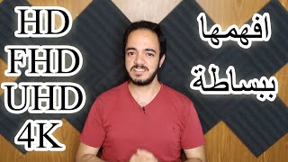 كيف تختار جودة الفيديو المناسبة HD أم FHD أم 4K؟  مقارنة تفصيلية [upl. by Maise459]