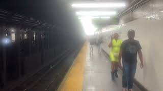 149th StreetGrand Concourse bound R62A 6 train entering and leaving 103rd Street in Manhattan [upl. by Allertse]