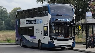 FRV  Stageocoach Route 60  Chichester  Midhurst  11273  SN69 ZGJ  NTFLN 1 [upl. by Suravat113]