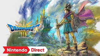 DRAGON QUEST III HD2D Remake – Release Date Trailer – Nintendo Switch [upl. by Aisatana42]