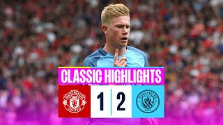 Classic Highlights  United 12 City  PEP WINS HIS FIRST MANCHESTER DERBY [upl. by Gayler]