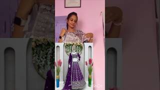 Meesho lehenga under 1000rsLehenga haul youtube meesho shorts lehenga [upl. by Airetak]