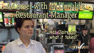 A Career with McDonalds  Restaurant Manager [upl. by Eniotna]