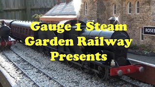 Gauge 1 Live Steam Fowler 4F Project First Time Out [upl. by Nosnibor]