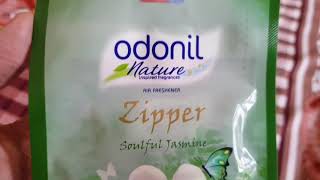 Odonil zipper air freshener Soulful jasmine [upl. by Coffin801]