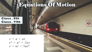 Equations of Motion  Derivation by Graph  Physics by Harshit Sir Spartanclasses [upl. by Remled875]