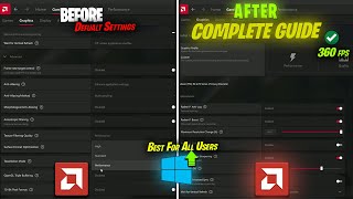 🔧Ultimate AMD Adrenalin ✅ Settings Guide  Maximize Gaming Performancequot [upl. by Katerina382]