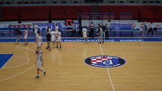 KK Cibona  KK Cedevita Junio 1 kadetska liga Centar 16112024 [upl. by Rebmetpes]