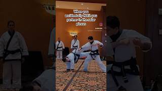 😅 😬 whoops martialarts karate moodukkwan [upl. by Vi]