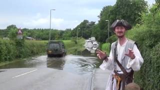 Day 2 Of Floods in Albert Village Swadlincote amp Surrounding Areas [upl. by Gnilrets]