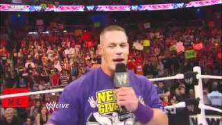 John Cenas farewell Lets go Cena vs Cena Sucks chants [upl. by Dream514]