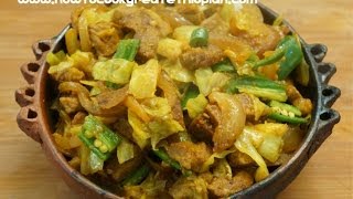 Ethiopian Food  Beef amp Cabbage Alicha Tibs Recipe  Amharic English  Injera Wot Berbere Kitfo [upl. by Id981]