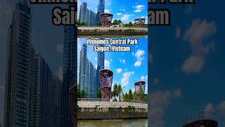 Vinhomes Central Park Saigon Vietnam travel walking saigon dulich vietnamtravel [upl. by Aseiram]