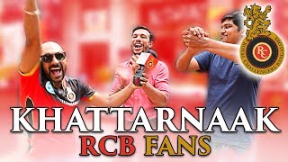 Khattarnaak RCB FANS  Bengaluru Ft Sahil Khattar [upl. by Googins404]