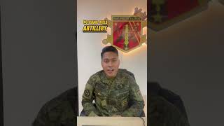 Learn more about artillery with 1LT NIÑO DUQUE ROBITAS of the Army Artillery Regiment [upl. by Liryc282]