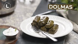 Dolmas  Stuffed Grape Leaves Recipe  Food Channel L Recipes [upl. by Siloam]