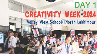 Valley View School  Creativity week 2024  Day 1 [upl. by Ybroc249]