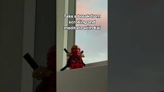 Meditate with Kai lego ninjago peaceful meditation kai [upl. by Nahtad]