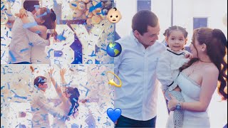 BEBE EN CAMINO  GENDER REVEAL 👶🏻💙🥹💫 [upl. by Felix]