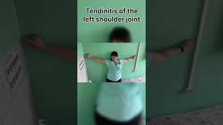 Tendinitis of the left shoulder joint [upl. by Eleazar475]