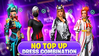 Free Fire Girls No Topup Collections 2025🥻  Toonstar Gaming [upl. by Miharba]