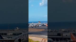 AZORES PEACEFUL A321253NX TAKEOFF at Madeira Airport [upl. by Yerocaj]