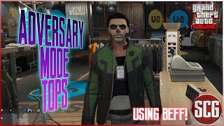 GTA 5 Online  ADVERSARY MODE GLITCH  TOPS USING BEFFBy SCG [upl. by Yrome389]