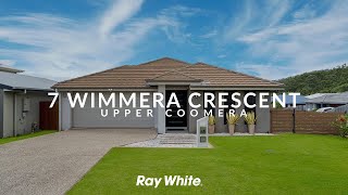 7 Wimmera Crescent Upper Coomeramp4 [upl. by Attenhoj182]