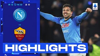 NapoliRoma 21  Simeone clinches late win for Napoli Goals amp Highlights  Serie A 202223 [upl. by Sadira]