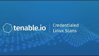 Credentialed Linux Scans in Tenableio [upl. by Durgy]