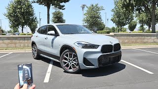 2022 BMW X2 sDrive28i Start Up Test Drive Walkaround and Review [upl. by Lewes]