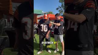 The origin story of the Ickey Shuffle WhoDey nfl cincinnatibengals bucketlist travel [upl. by Carmella232]