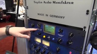 NAMM Tegeler Audio Manufaktur Schwerkraft Maschine [upl. by Harol]