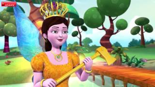 The Truthful Woodcutter  Bengali Stories for Kids  Infobells [upl. by Odnavres]