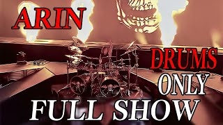 Arin Ilejay Isolated Drums Full Show  Avenged Sevenfold Live [upl. by Martino]