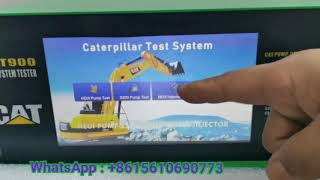 CAT900 CAT320C7C9 HEUI pump Tester [upl. by Lateehs]