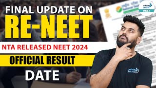 NTA Final Reply on ReNEET 2024  क्या NEET 2024 Exam दोबारा होगा 😨😨 reneet NEETpaperleak [upl. by Jarred270]