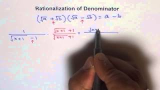 Rationalize Denominator [upl. by Weinman]