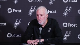 202324 San Antonio Spurs Season  Gregg Popovich PostGame Interview 11242023 [upl. by Samira]