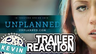 Unplanned  Trailer Reaction [upl. by Hachmann]