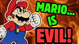 Mario is the Bad Guy Lore Accurate Mario Bros Hack [upl. by Nacul]